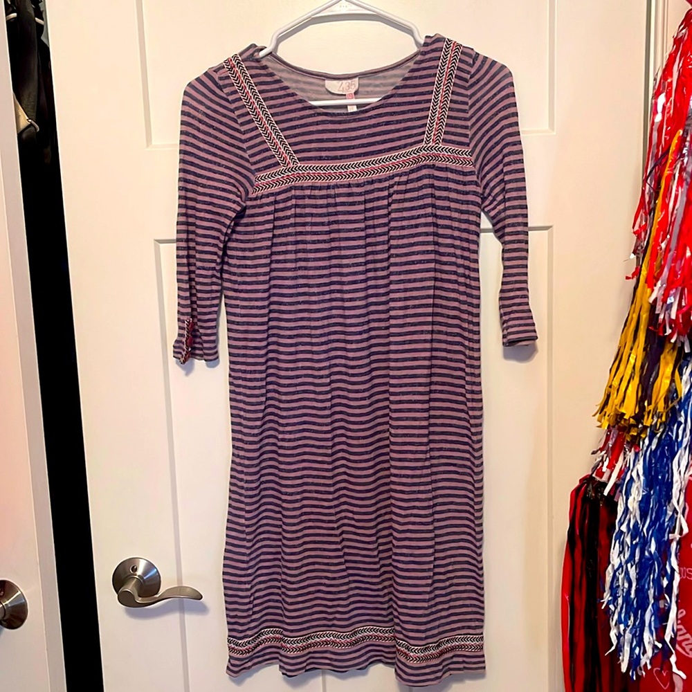 Once or twice used Matilda Jane dress girls size 12 in good condition condition